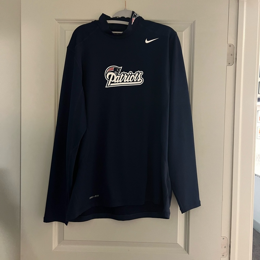 Patriots Dri Fit Performance Long Sleeve
